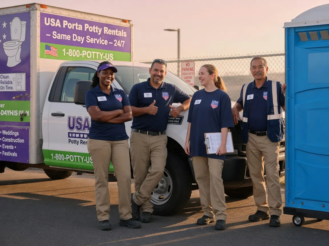 Porta Potty Rental company in Calistoga, CA